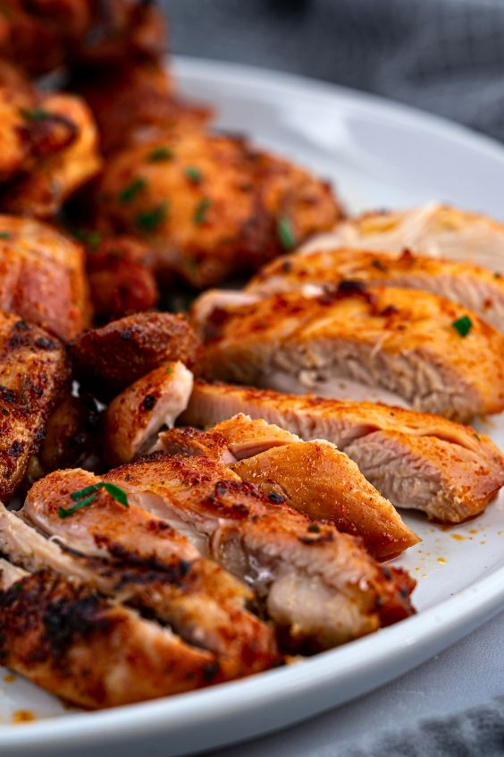 Juicy Oven-Baked Boneless Chicken Thighs